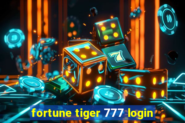 fortune tiger 777 login